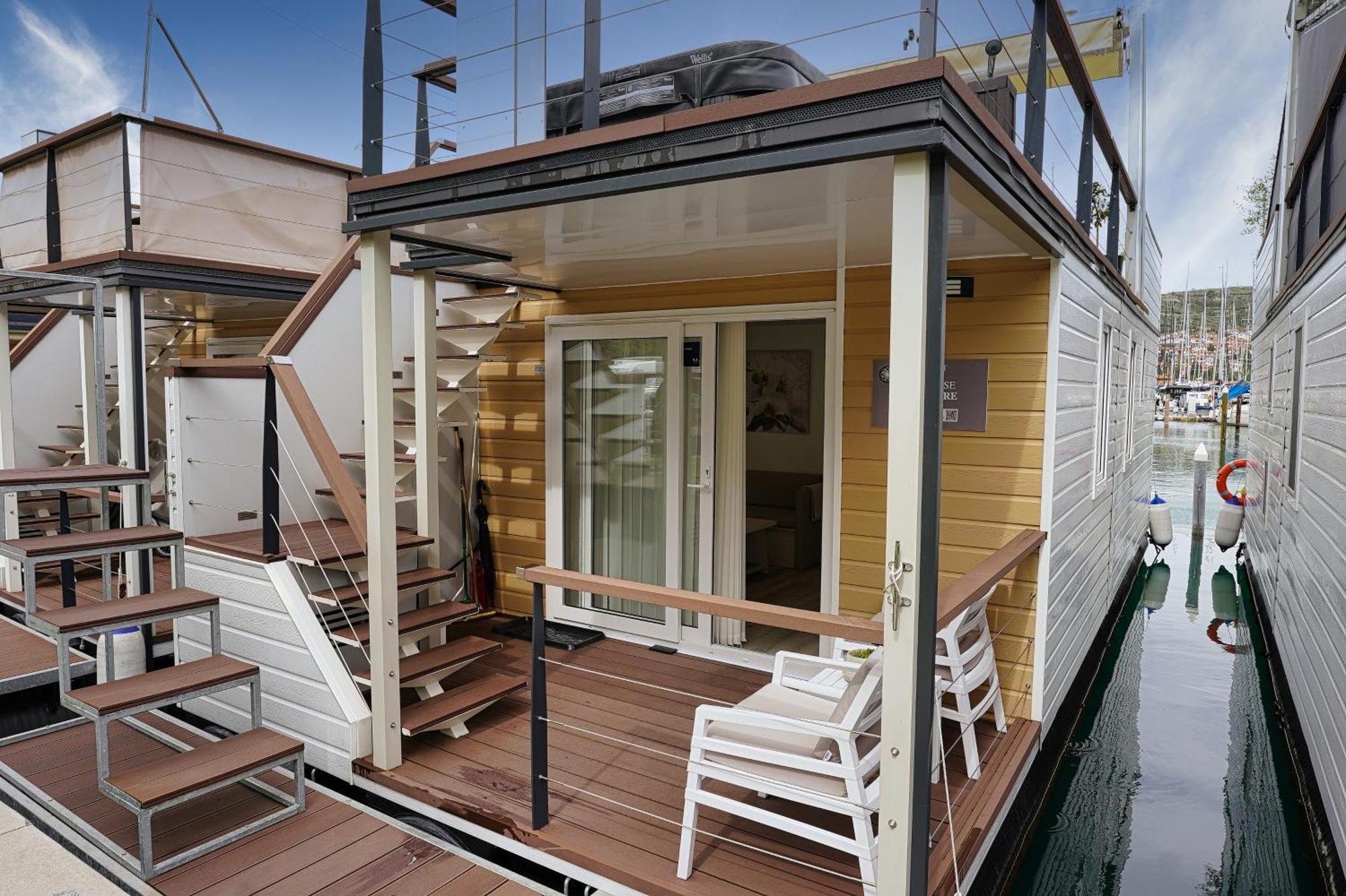 Villa Floating Sea House Miramare Portoroz Exterior foto