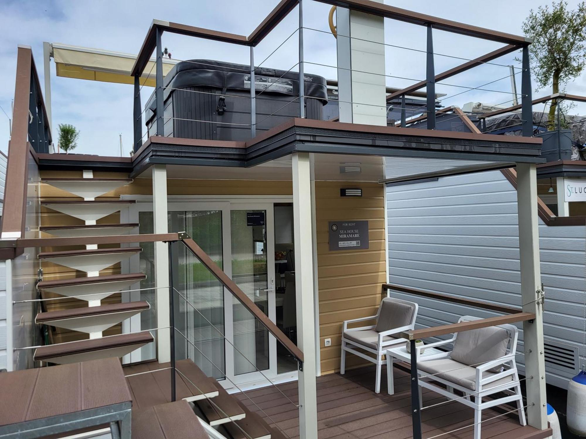 Villa Floating Sea House Miramare Portoroz Exterior foto