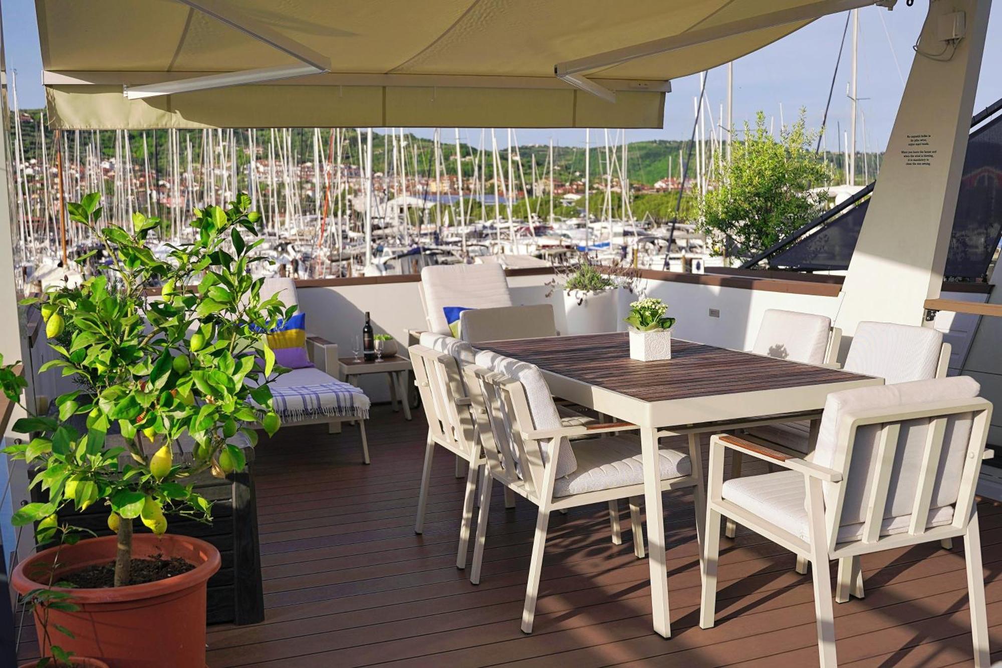 Villa Floating Sea House Miramare Portoroz Exterior foto